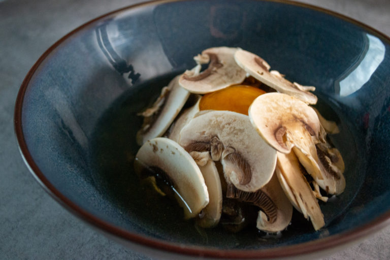 Champignons aux inspirations japonaises